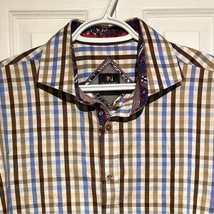 🌸🌸 5 for $15🌸🌸 DI NERO striped button up shirt